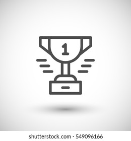 Cup line icon