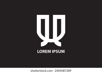 Cup and line logo design vector: Illustration unveils a contemporary and minimalist logo design that elegantly combines sleek lines with the iconic silhouette of a cup. 