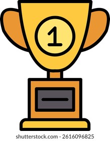 Cup Line Vector Icon Design