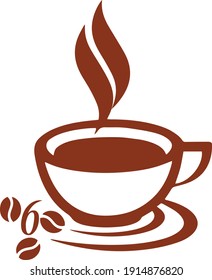 Cup Logo initial logo design
