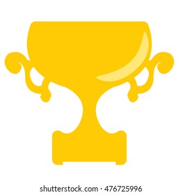 Cup logo. Vector clipart for design applications.