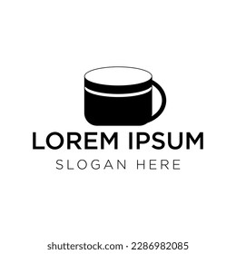 cup logo vector illustration isolated on white background