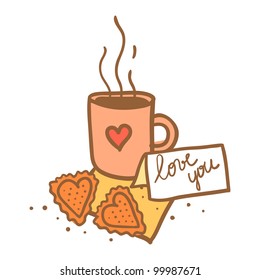 cup love valentine