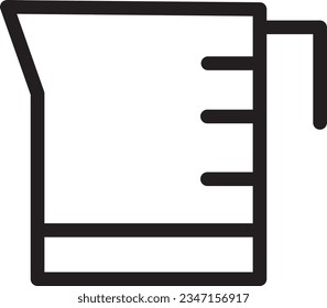 Cup Measuring Tool Outline Icon