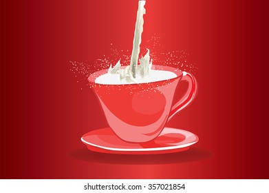 Cup milk