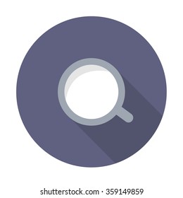 cup of milk icon. vector illustration