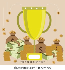 cup and money prize