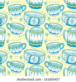 cup, mug and bowl pattern