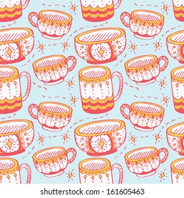 cup, mug and bowl pattern
