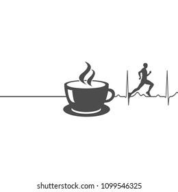 Cup (mug) of hot drink (coffee, tea etc)