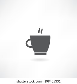 Cup (mug) of hot drink (coffee, tea etc)