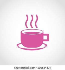Cup (mug) of hot drink (coffee, tea etc)