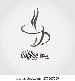 Cup (mug) of hot drink (coffee, tea etc)