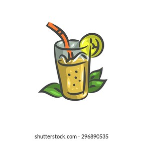 Cup (mug) of hot drink (coffee, tea etc)