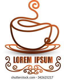 Cup (mug) of hot drink (coffee, tea etc)