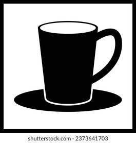 Cup Mug icon symbol isolated design vector image. Illustration of the coffe cup design image. EPS 10