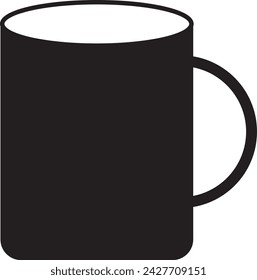 Cup Mug icon symbol isolated design vector image. Illustration of the coffe cup design image. EPS 10