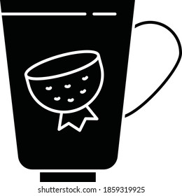 cup and mug Vector Icon 