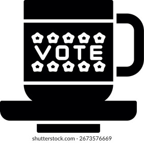 Taza Nuevo Vector de diseño de iconos creativos