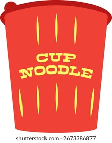 Ilustración vectorial plana de fideos