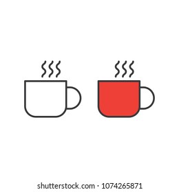 Cup outline icon