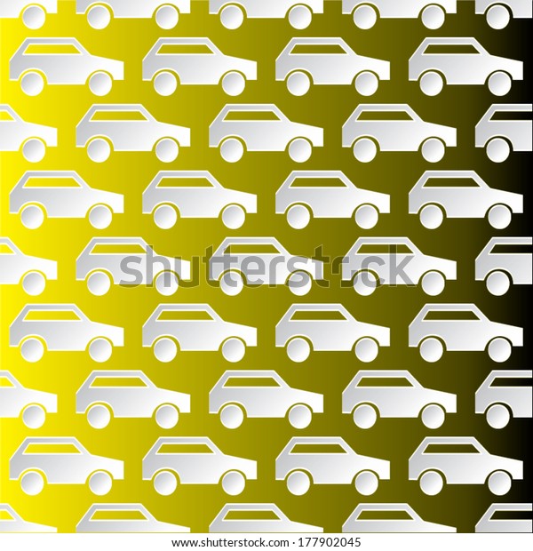 cup paper car poster design vector illustration.\
pattern seamless