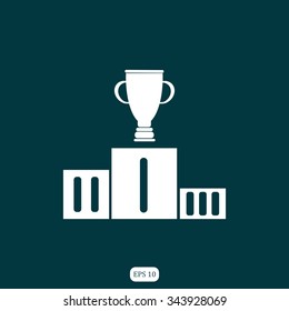 Cup and a pedestal