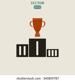 Cup and a pedestal