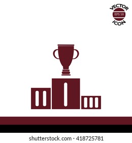 Cup and a pedestal