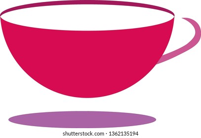 Cup Pink Plastic