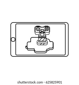 Cup Pixelated videogame