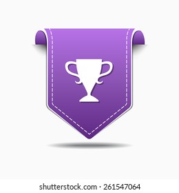 Cup Purple Vector Icon Design