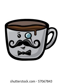 Cup of royal coffee