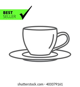 Cup and saucer