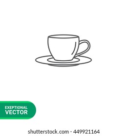 Cup and saucer