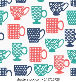 cup seamless pattern 