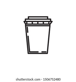 cup Simple coffee shop icon