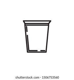 cup Simple coffee shop icon