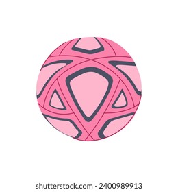 cup soccer ball cartoon. banner stadium, field team, hexagon match cup soccer ball sign. isolated symbol vector illustration