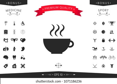 Cup with steam