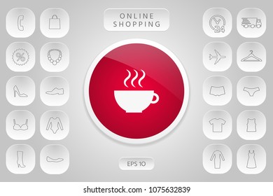 Cup with steam