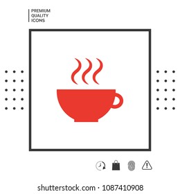 Cup with steam
