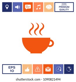 Cup with steam