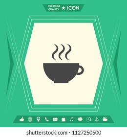 Cup with steam