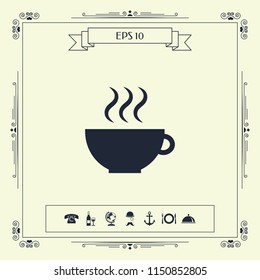 Cup with steam