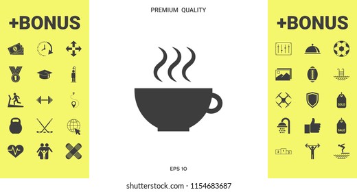Cup with steam