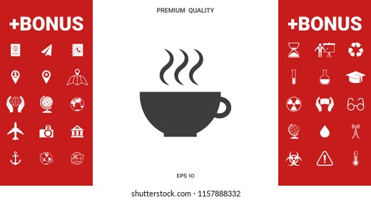Cup with steam