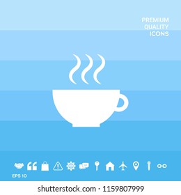 Cup with steam