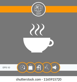 Cup with steam