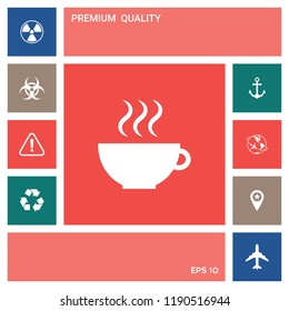 Cup with steam